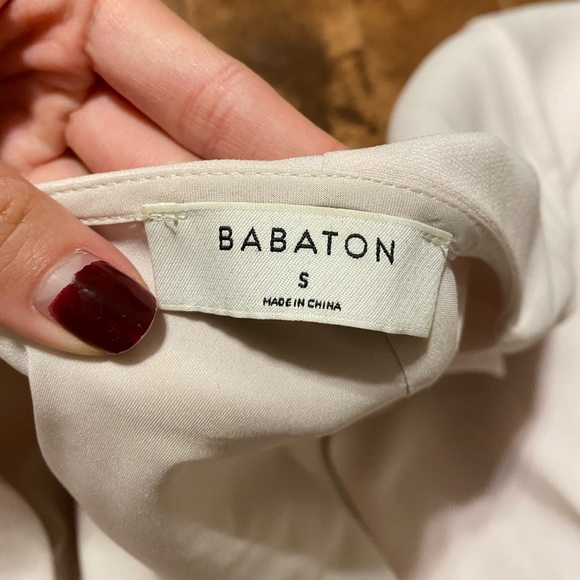 Aritzia Babaton Juro Wrap Dress in Denude - Picture 4 of 6